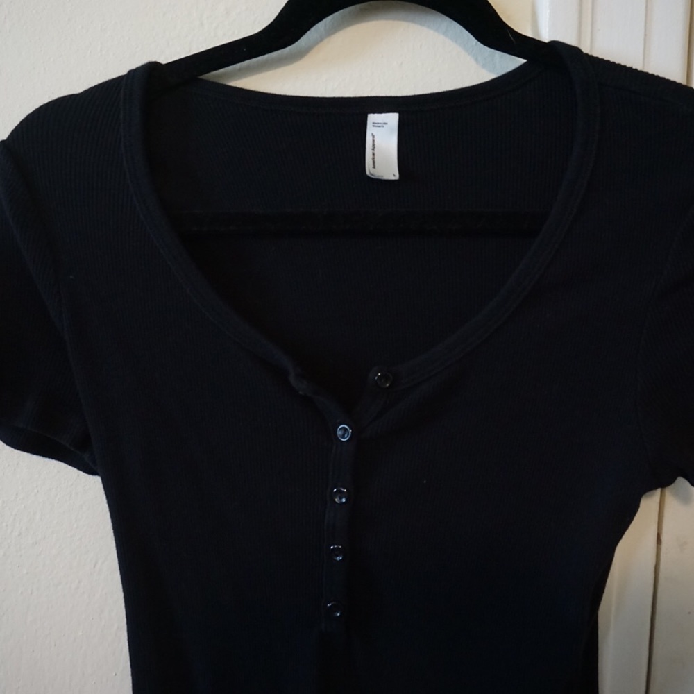 American Apparel button up dress